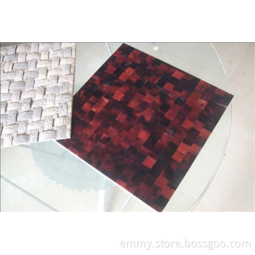 Black pen shell mosaic tile